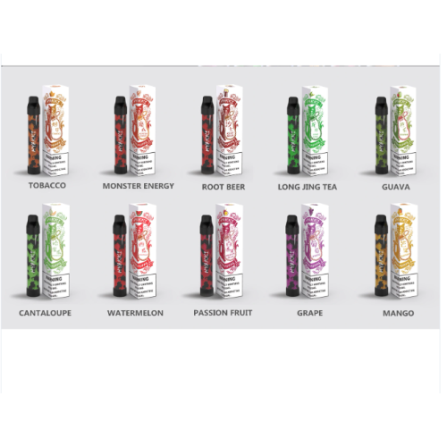 Hyakki 2500 พัฟ Vape Flash ชาร์จไฟได้